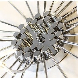 Designer Touch Decorative Modern Contemporary Chrome Feature for Mini Style Designers Metal Kids Chandelier