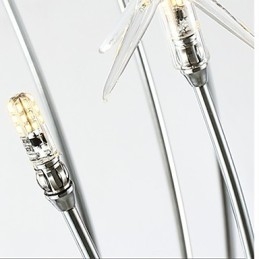 Designer Touch Decorative Modern Contemporary Chrome Feature for Mini Style Designers Metal Kids Chandelier