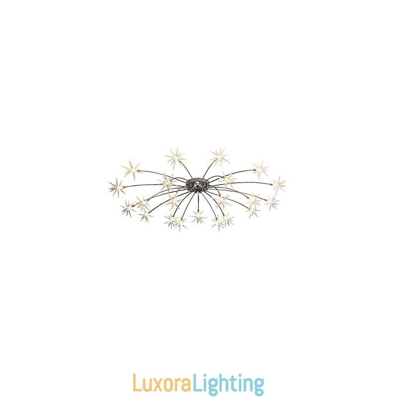 Designer Touch Decorative Modern Contemporary Chrome Feature for Mini Style Designers Metal Kids Chandelier
