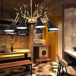 Designer Touch Decorative Personalized Adjustable Direction Art Chandelier Lamp Chandelier N