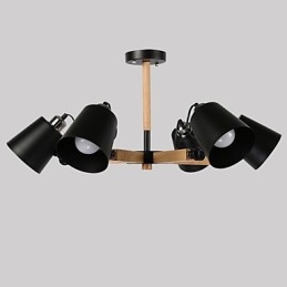 Designer Touch Decorative Vintage Painting Feature for Metal Chandelier