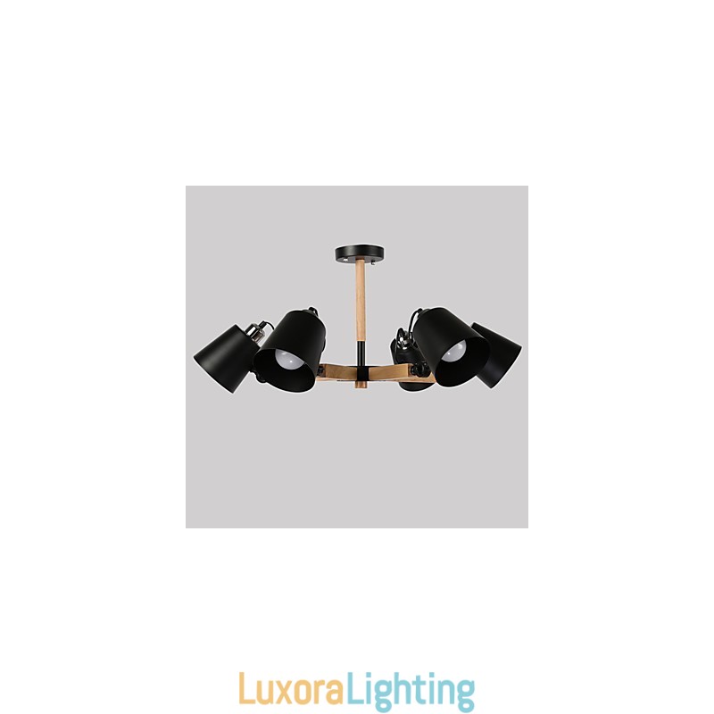 Designer Touch Decorative Vintage Painting Feature for Metal Chandelier