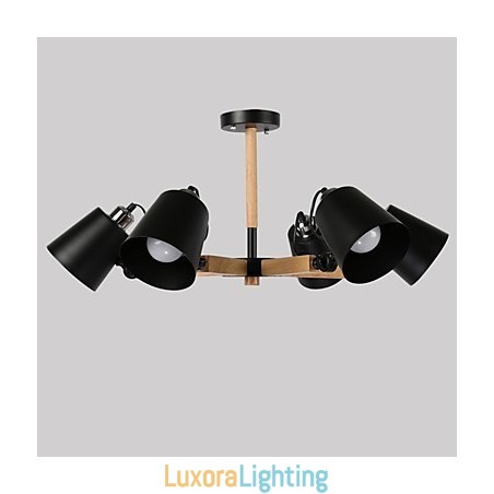 Designer Touch Decorative Vintage Painting Feature for Metal Chandelier