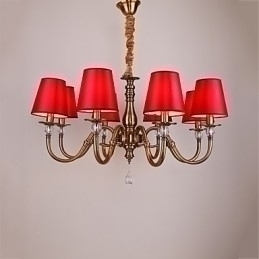 Designer Touch Decorative Chandelier Modern Contemporary Metal