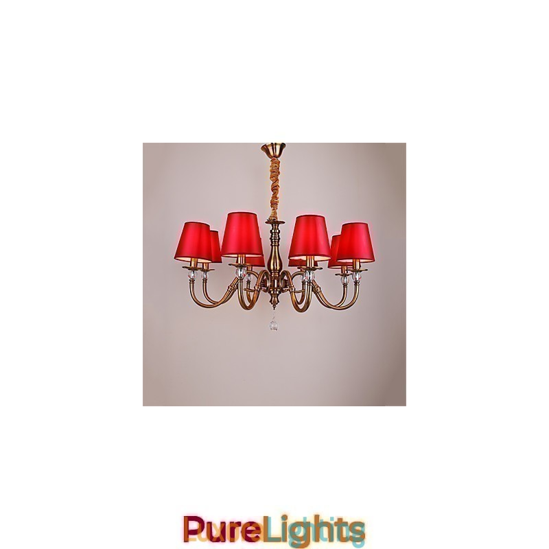 Designer Touch Decorative Chandelier Modern Contemporary Metal