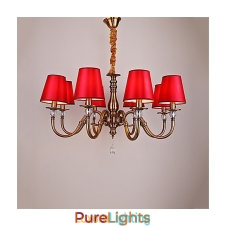 Designer Touch Decorative Chandelier Modern Contemporary Metal