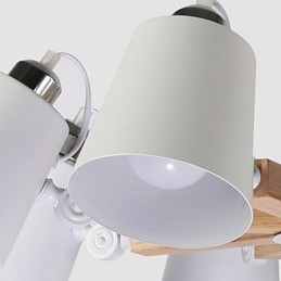 Designer Touch Decorative Vintage Painting Feature for Metal Chandelier