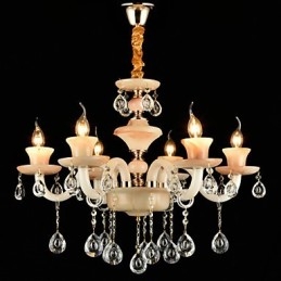 Designer Touch Decorative Traditional Classic Electroplated Feature for Crystal Mini Style Metal Chandelier