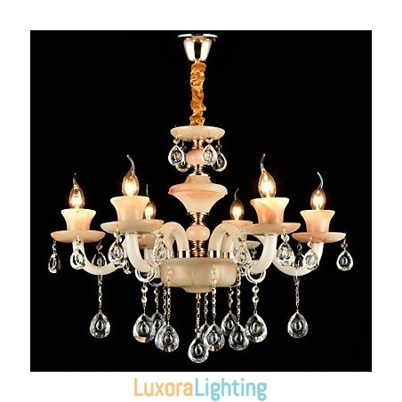 Designer Touch Decorative Traditional Classic Electroplated Feature for Crystal Mini Style Metal Chandelier