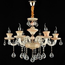 Designer Touch Decorative Traditional Classic Electroplated Feature for Crystal Mini Style Metal Chandelier