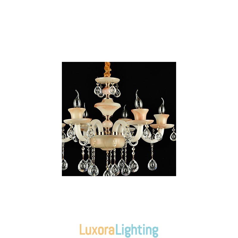 Designer Touch Decorative Traditional Classic Electroplated Feature for Crystal Mini Style Metal Chandelier