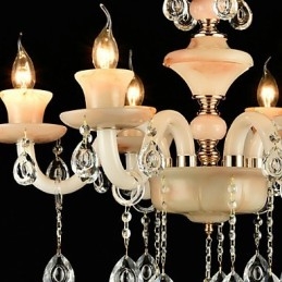 Designer Touch Decorative Traditional Classic Electroplated Feature for Crystal Mini Style Metal Chandelier