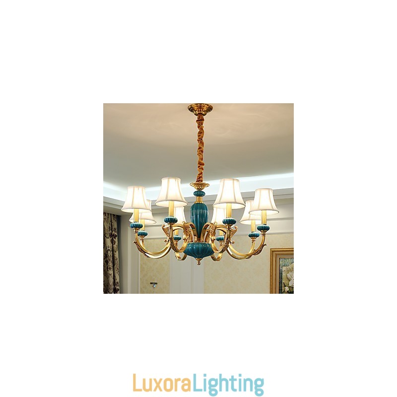 Designer Touch Decorative All Copper Chandelier Jade Chandelier KP