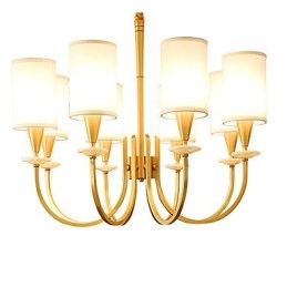 Designer Touch Decorative Pure Brass Chandelier Jade Chandelier
