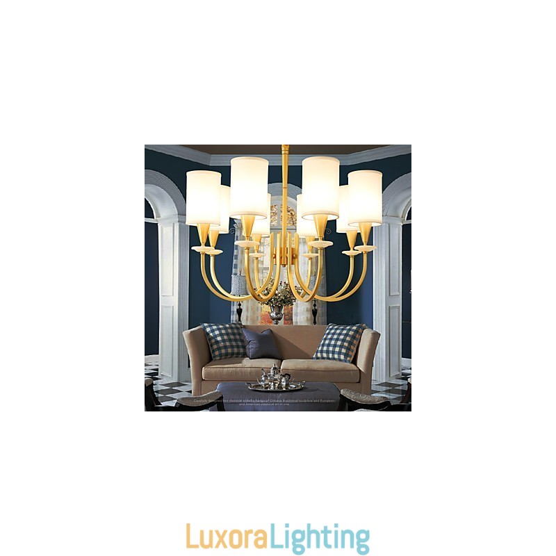 Designer Touch Decorative Pure Brass Chandelier Jade Chandelier