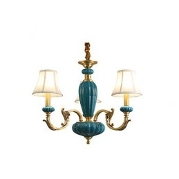 Designer Touch Decorative All Copper Chandelier Jade Chandelier OP