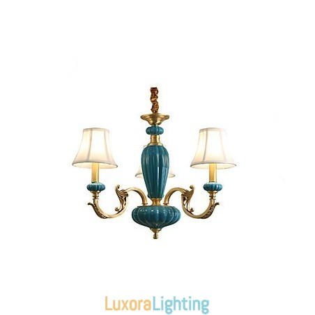 Designer Touch Decorative All Copper Chandelier Jade Chandelier OP