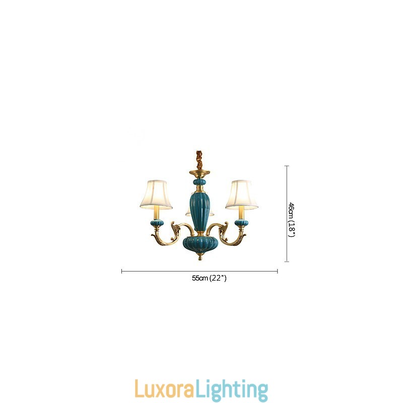 Designer Touch Decorative All Copper Chandelier Jade Chandelier OP