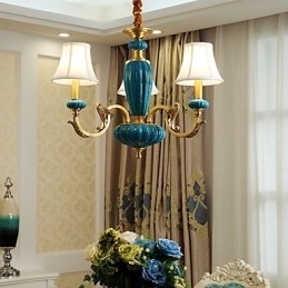 Designer Touch Decorative All Copper Chandelier Jade Chandelier OP