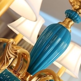 Designer Touch Decorative All Copper Chandelier Jade Chandelier OP