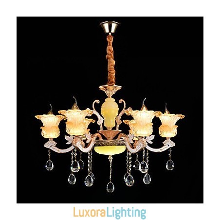 Designer Touch Decorative Modern Contemporary Traditional Classic Zinc Alloy Feature for Crystal Mini Style Metal Pendant Light