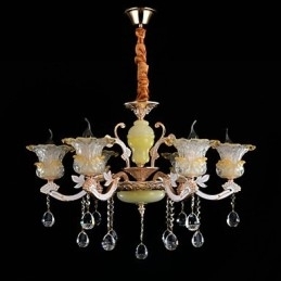 Designer Touch Decorative Modern Contemporary Traditional Classic Zinc Alloy Feature for Crystal Mini Style Metal Pendant Light