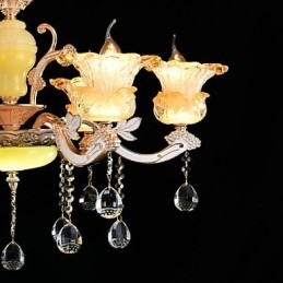 Designer Touch Decorative Modern Contemporary Traditional Classic Zinc Alloy Feature for Crystal Mini Style Metal Pendant Light