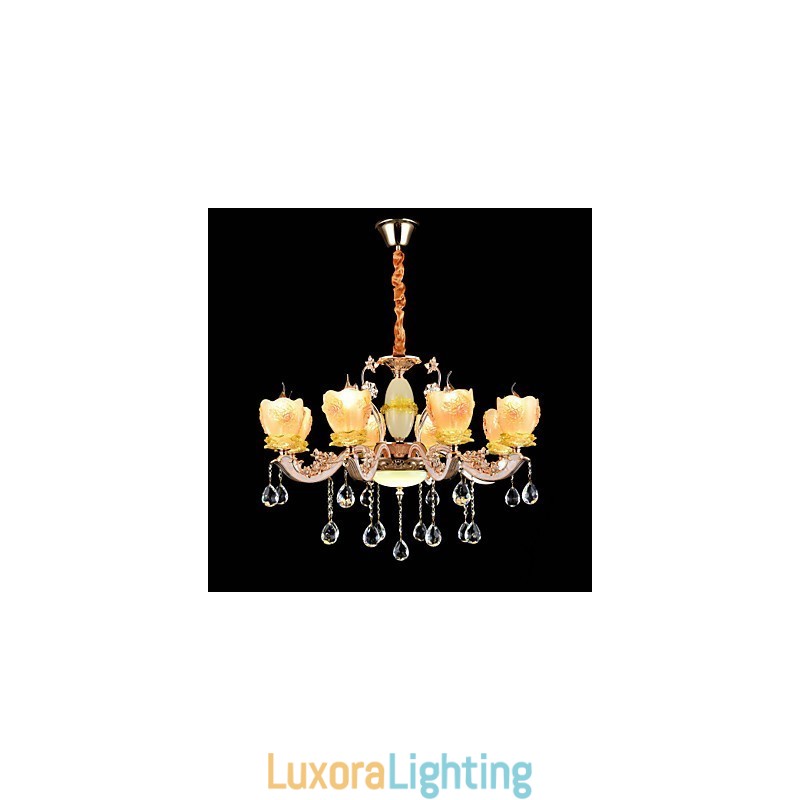 Designer Touch Decorative Modern Contemporary Traditional Classic Zinc Alloy Feature for Crystal Mini Style Metal Pendant Light