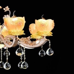 Designer Touch Decorative Modern Contemporary Traditional Classic Zinc Alloy Feature for Crystal Mini Style Metal Pendant Light