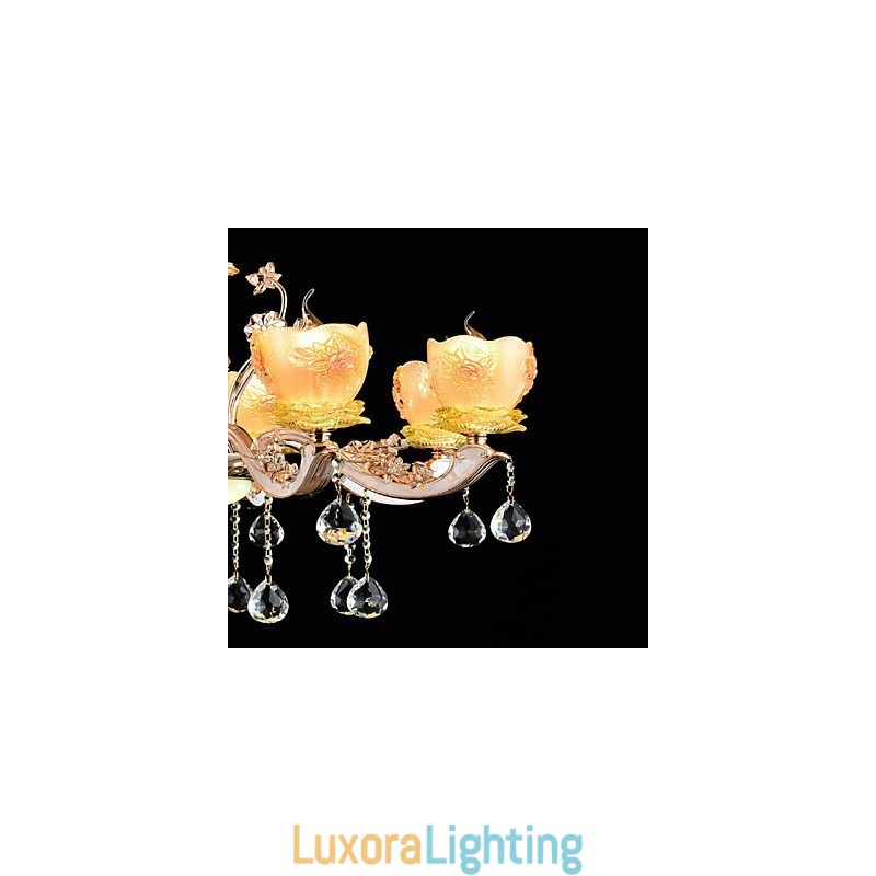 Designer Touch Decorative Modern Contemporary Traditional Classic Zinc Alloy Feature for Crystal Mini Style Metal Pendant Light