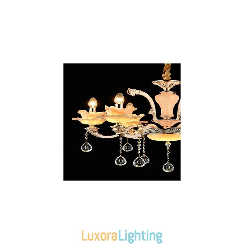 Designer Touch Decorative Modern Contemporary Traditional Classic Zinc Alloy Feature for Crystal Mini Style Metal Pendant Light