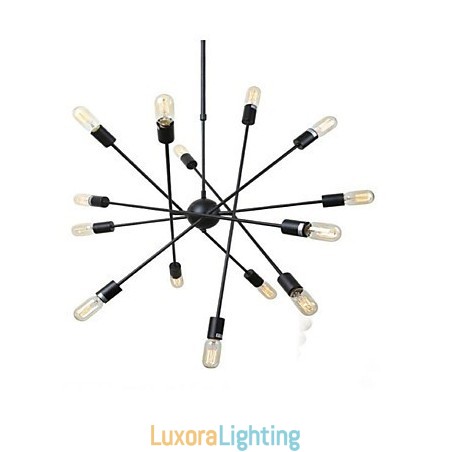Designer Touch Decorative Rustic Lodge Painting Feature for Designers Metal Indoor Shops 2 Bulbs Chandelier