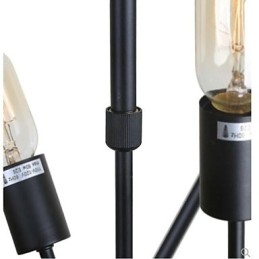 Designer Touch Decorative Rustic Lodge Painting Feature for Designers Metal Indoor Shops 2 Bulbs Chandelier