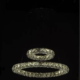 Designer Touch Decorative Crystal Chandelier Lights Indoor Pendant Light Ceiling Lamp Lighting Fixtures Dimmable with Remote Control