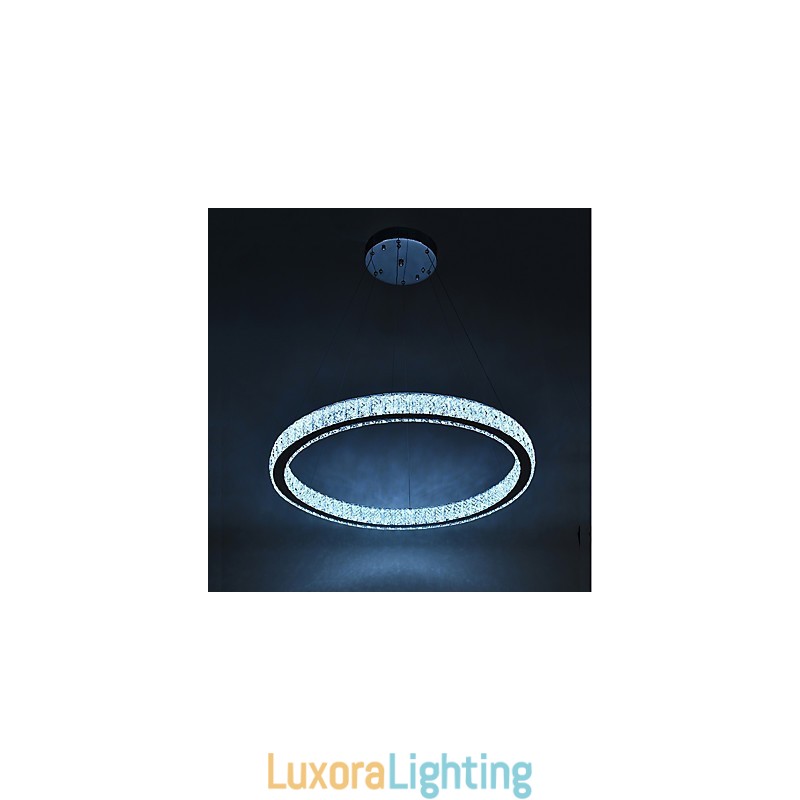 Designer Touch Decorative Dimmable Ring Indoo Ceiling Light Pendant Light Modern Chandelier Lighting Chandelier Lamp with Remote Control