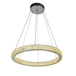 Designer Touch Decorative Dimmable Ring Indoo Ceiling Light Pendant Light Modern Chandelier Lighting Chandelier Lamp with Remote Control