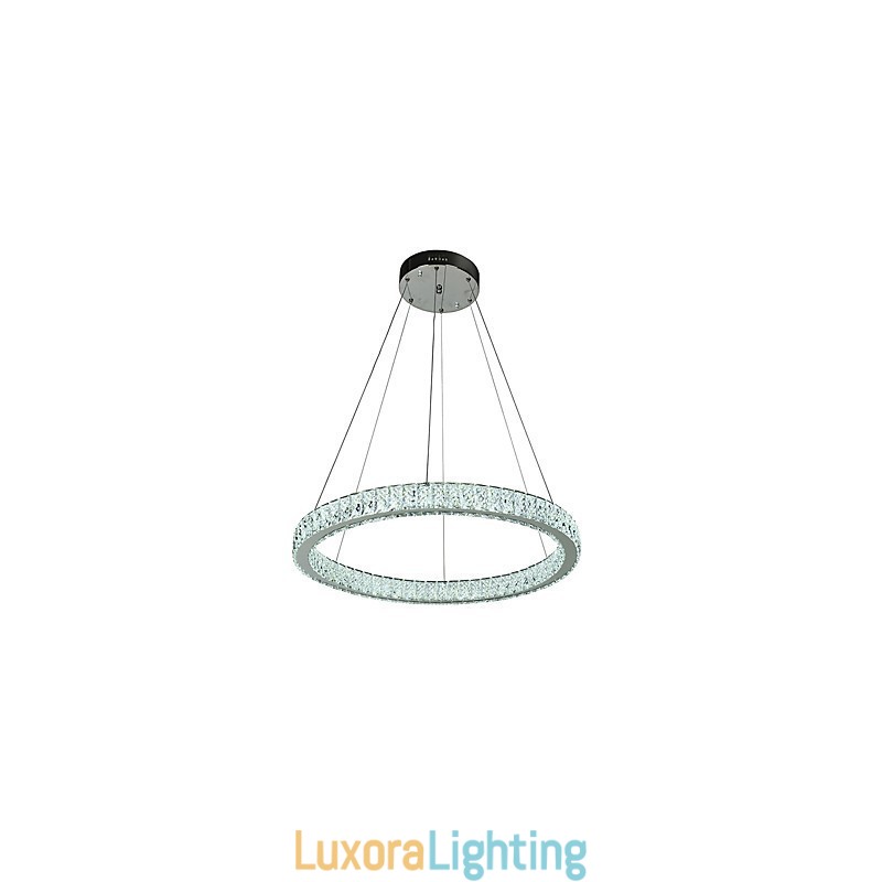 Designer Touch Decorative Dimmable Ring Indoo Ceiling Light Pendant Light Modern Chandelier Lighting Chandelier Lamp with Remote Control