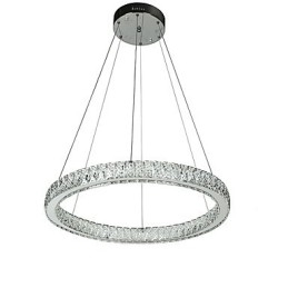Designer Touch Decorative Dimmable Ring Indoo Ceiling Light Pendant Light Modern Chandelier Lighting Chandelier Lamp with Remote Control