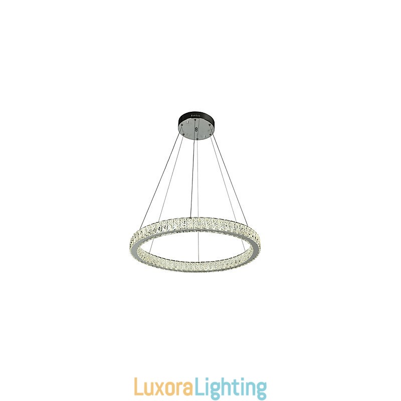 Designer Touch Decorative Dimmable Ring Indoo Ceiling Light Pendant Light Modern Chandelier Lighting Chandelier Lamp with Remote Control
