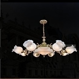 Designer Touch Decorative Chandelier Traditional Classic Vintage Retro Metal