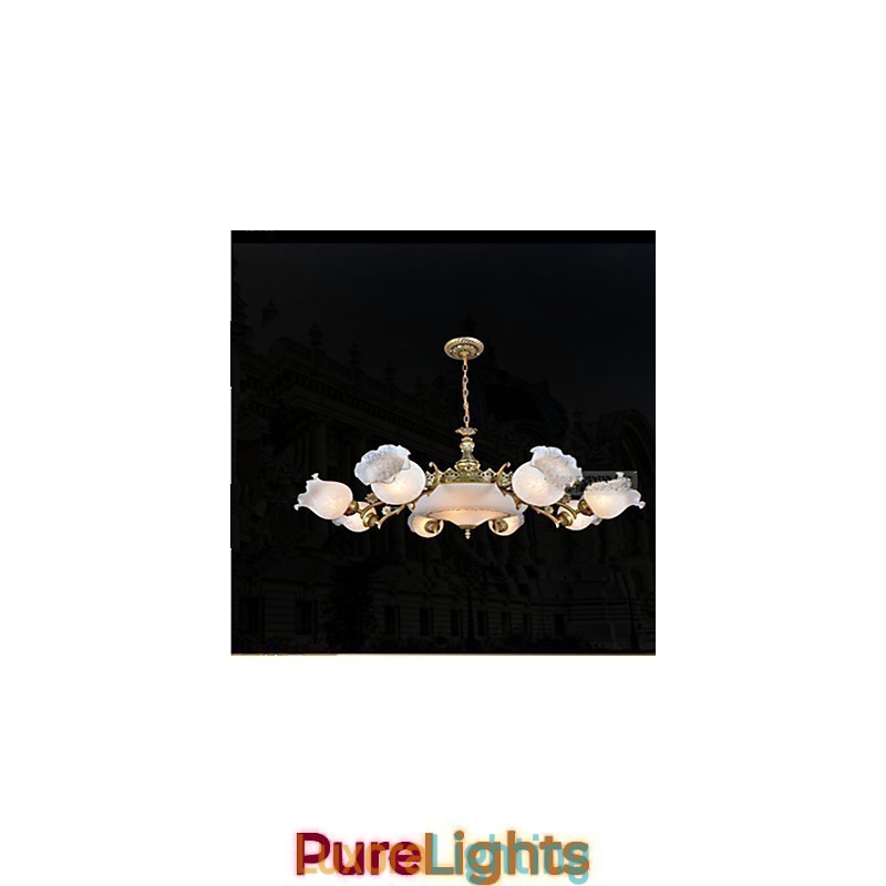 Designer Touch Decorative Chandelier Traditional Classic Vintage Retro Metal