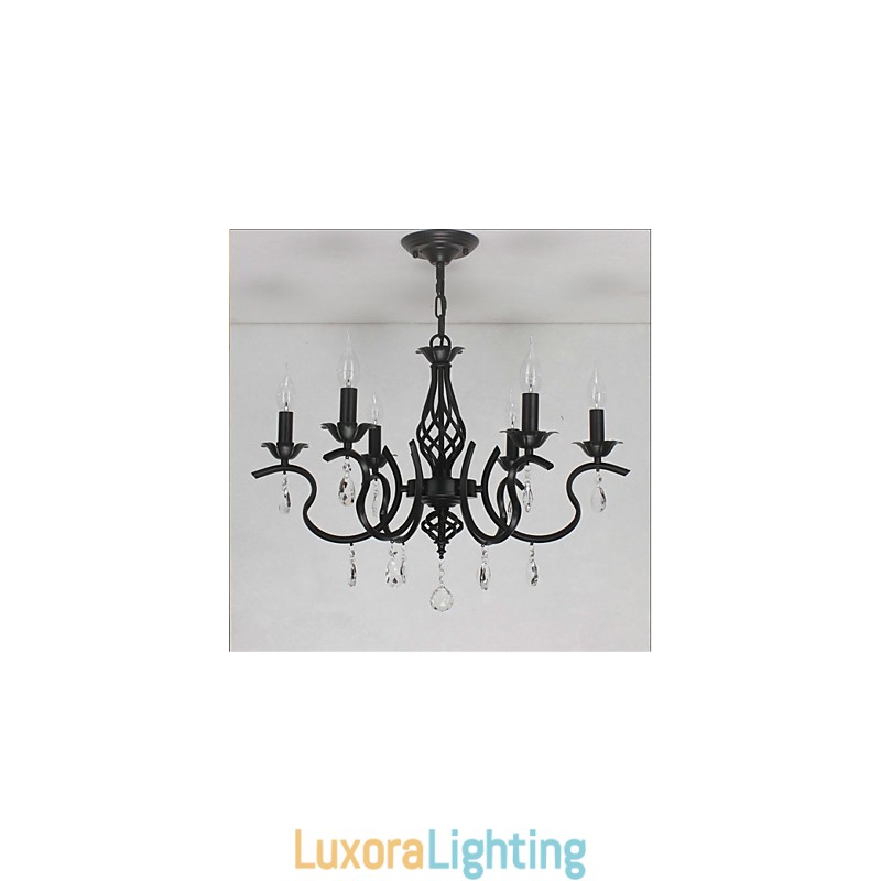 Designer Touch Decorative European Style Crystal Chandelier Dining Lights Simple Creative Candles Lamps And Lanterns Novelty Lightig