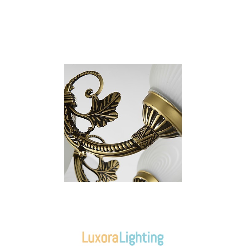 Designer Touch Decorative Traditional Classic Painting Feature for Mini Style Metal Chandelier