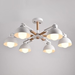 Designer Touch Decorative Traditional Classic Rustic Lodge Vintage Retro Painting Feature for Mini Style Metal Chandelier