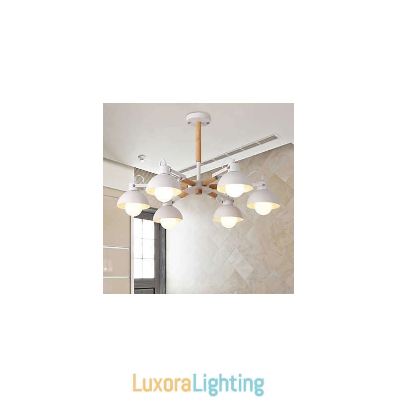 Designer Touch Decorative Traditional Classic Rustic Lodge Vintage Retro Painting Feature for Mini Style Metal Chandelier