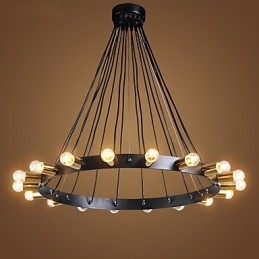 Designer Touch Decorative Nordic Creative Chandelier Retro Industria Penthouse