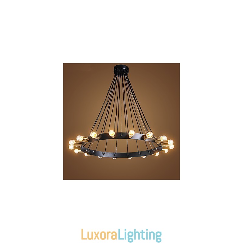 Designer Touch Decorative Nordic Creative Chandelier Retro Industria Penthouse