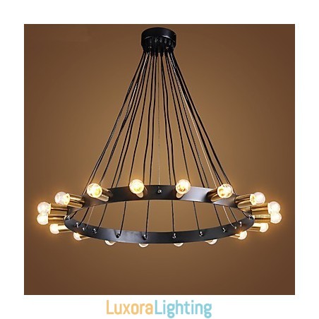 Designer Touch Decorative Nordic Creative Chandelier Retro Industria Penthouse