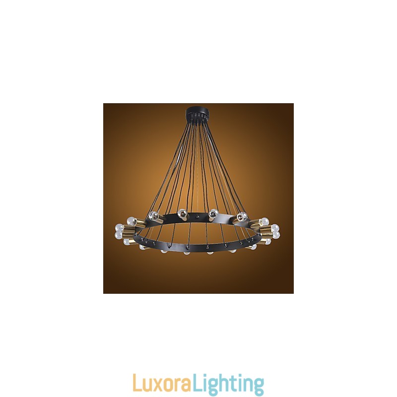 Designer Touch Decorative Nordic Creative Chandelier Retro Industria Penthouse