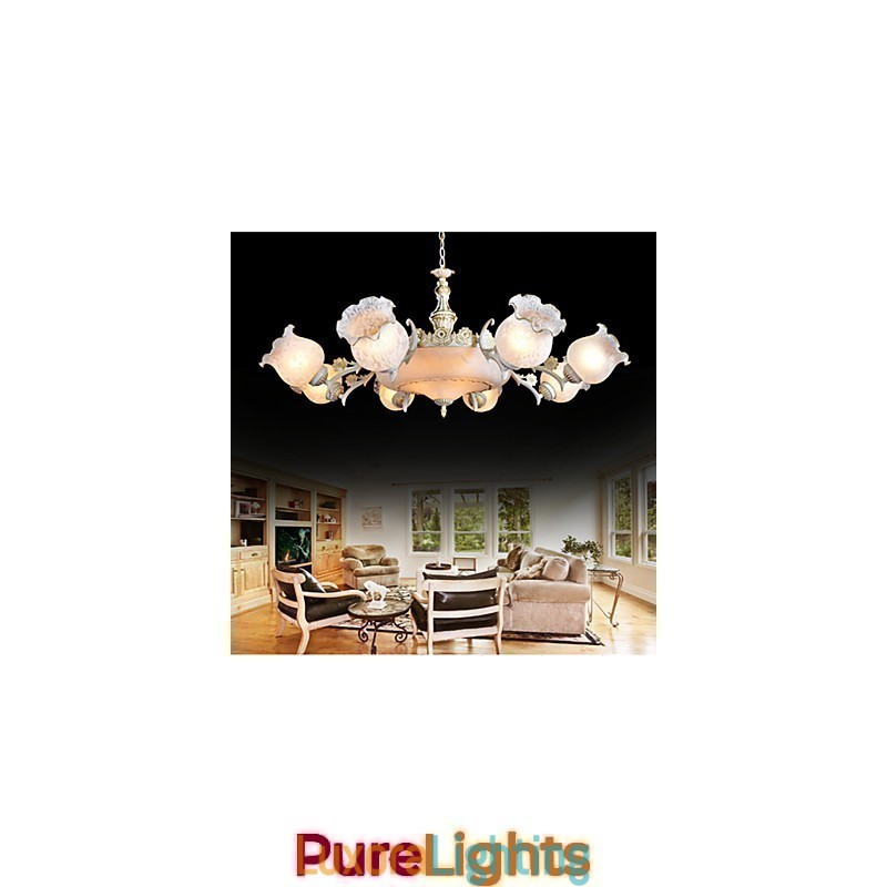 Designer Touch Decorative Chandelier Traditional Classic Vintage Retro Metal